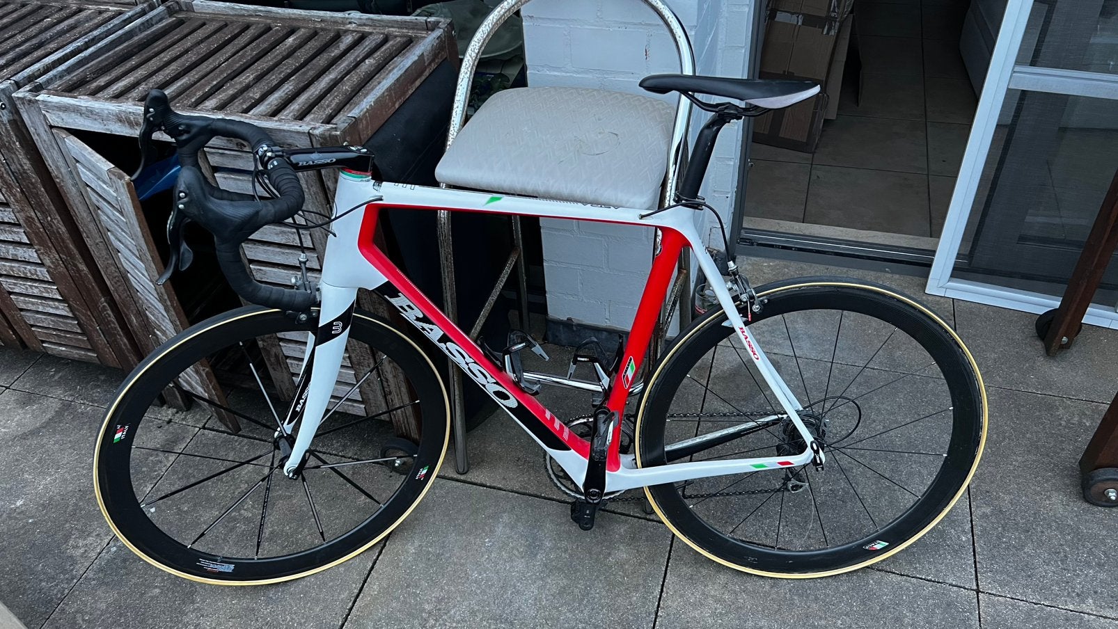 Basso Astra Carbon Racefiets – Italiaanse klasse, Ophalen, Zo goed als nieuw, Carbon