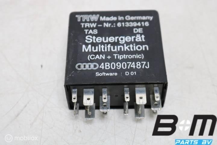 Regelapparaat multifunctioneel stuur Audi A6 4B 4B0907487J, Gebruikt
