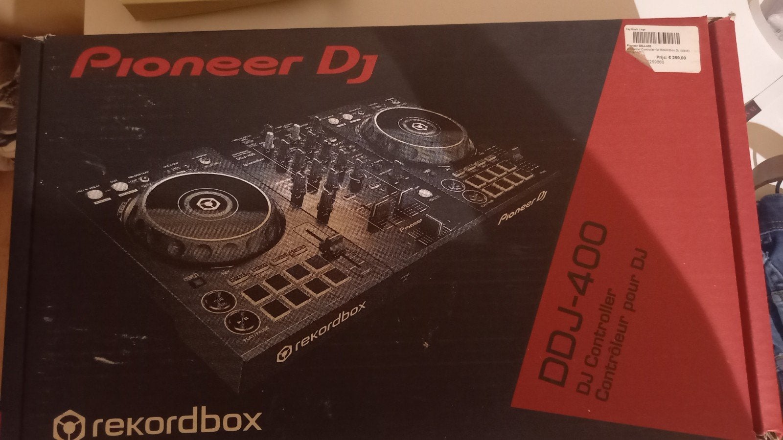 Controleur Pioneer DDJ-400 + licence Recordbox, Enlèvement, Comme neuf, DJ-Set, Pioneer