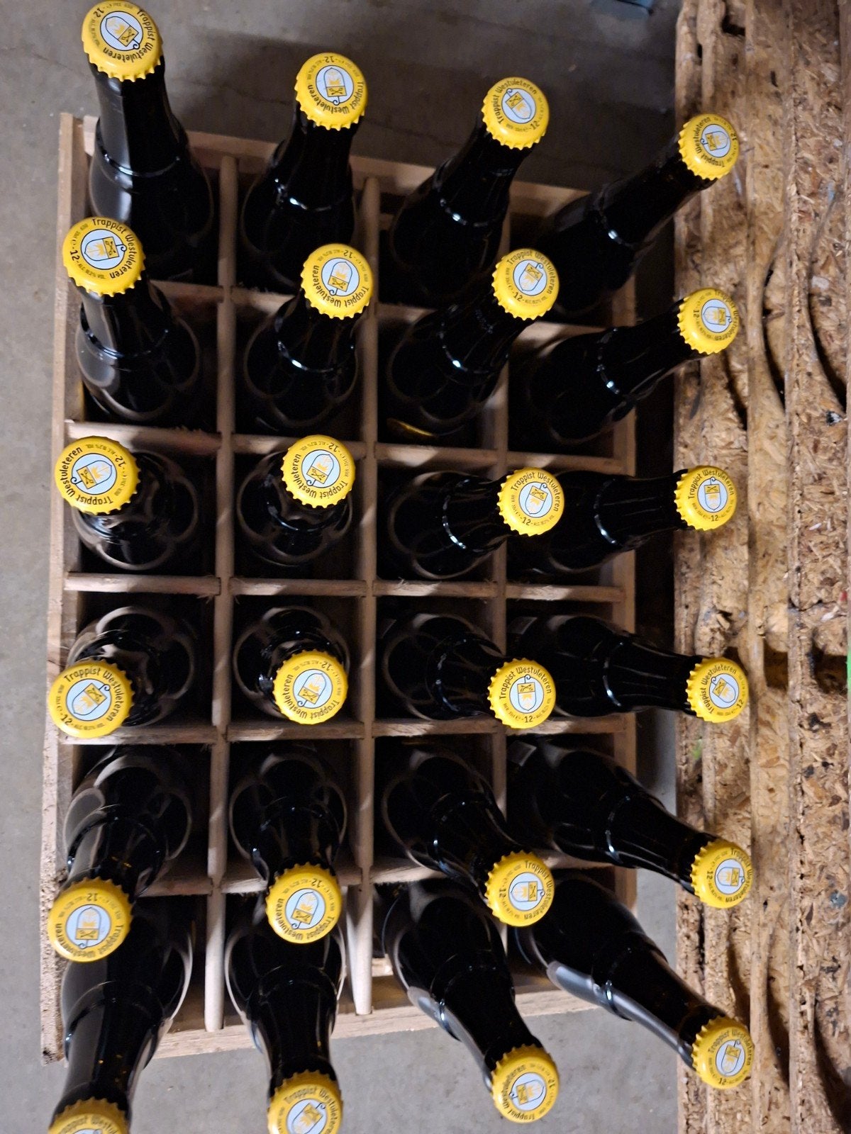 Westvleteren 12, Enlèvement