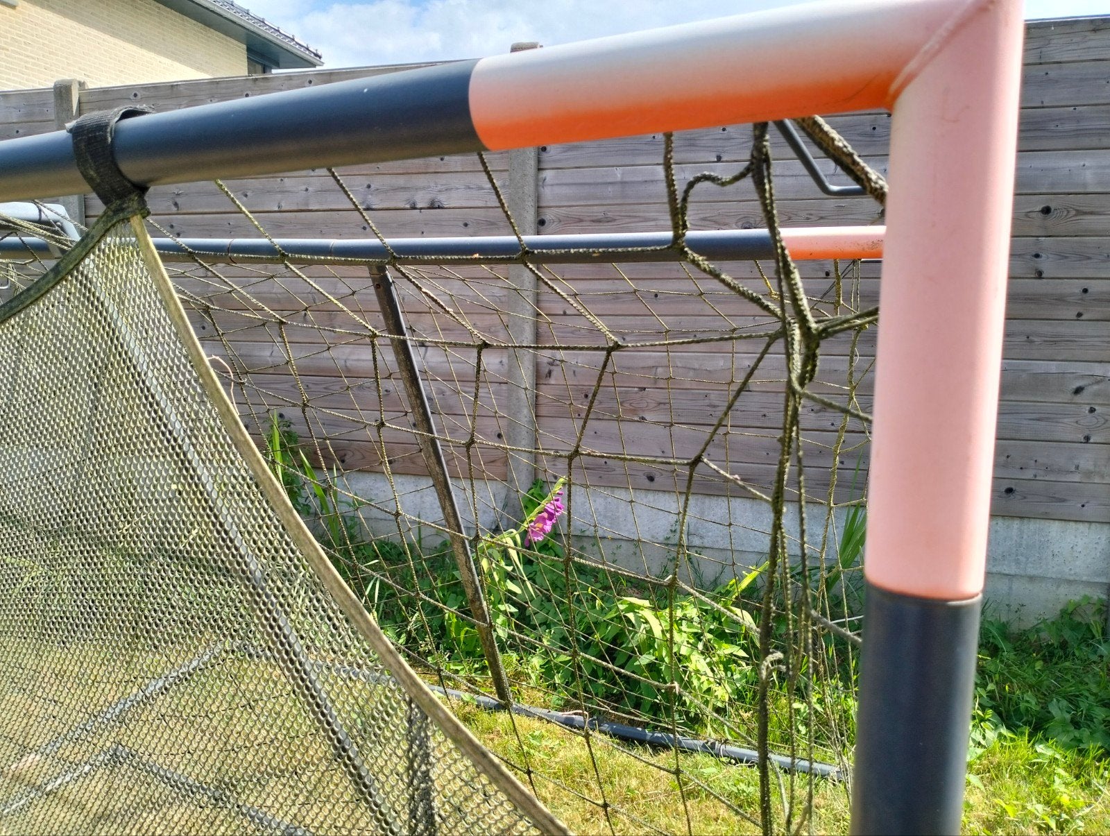 2 voetbalgoals Decathlon + rebounder exit, Sport en Fitness, Voetbal, Ophalen