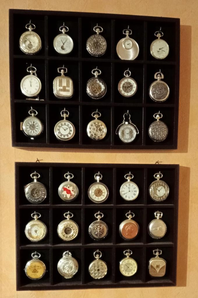 Prachtige collectie zakhorloges, Verzamelen, Ophalen