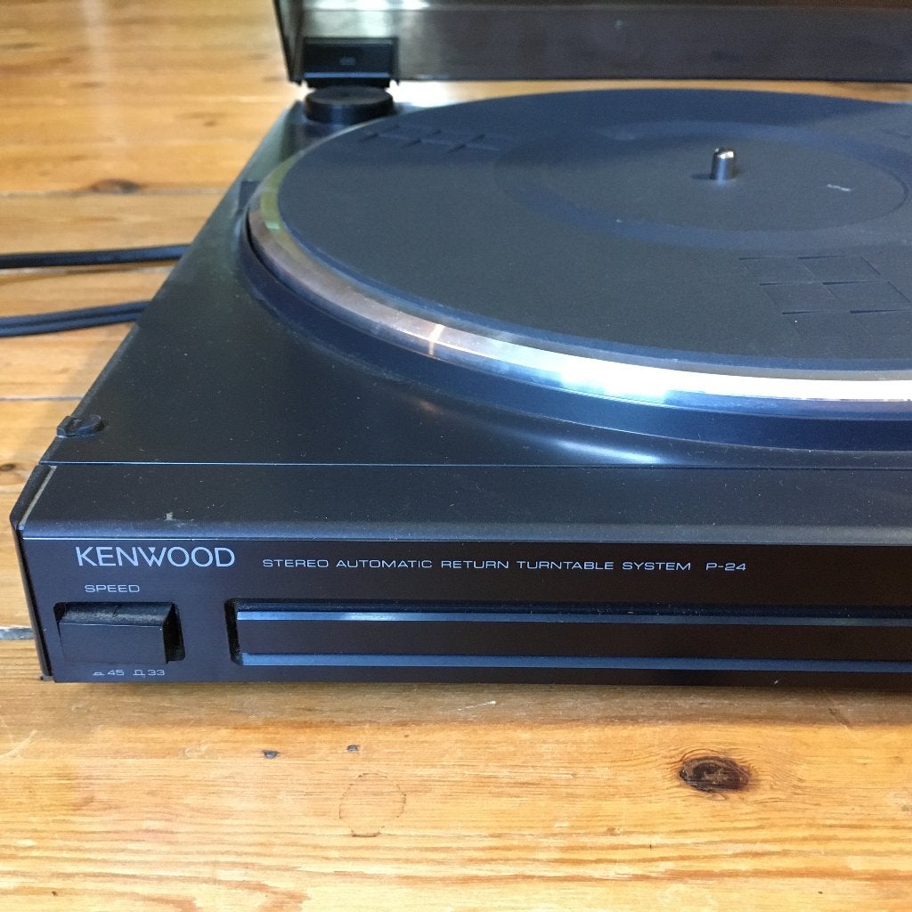 platine Kenwood P-24 automatique, Audio, Tv en Foto, Platenspelers, Gebruikt, Automatisch, Platenspeler, Ophalen