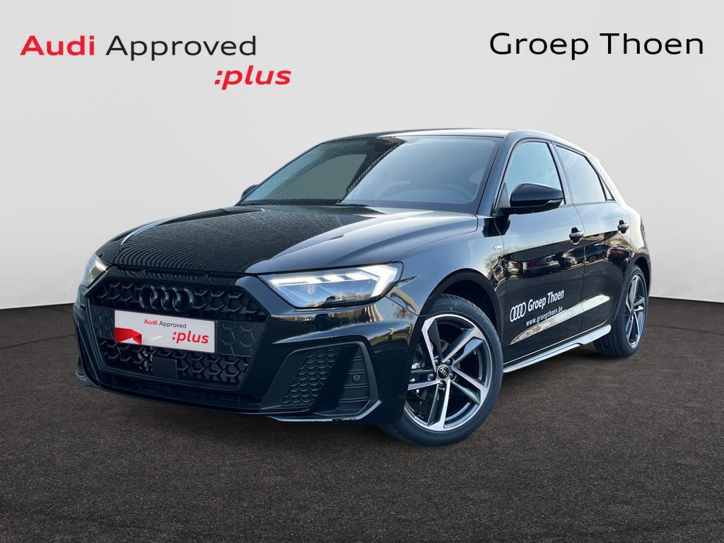 Audi A1 Sportback A1 Sportback 25 TFSI S line, Auto's, Navigatiesysteem, A1, Zwart, Handgeschakeld
