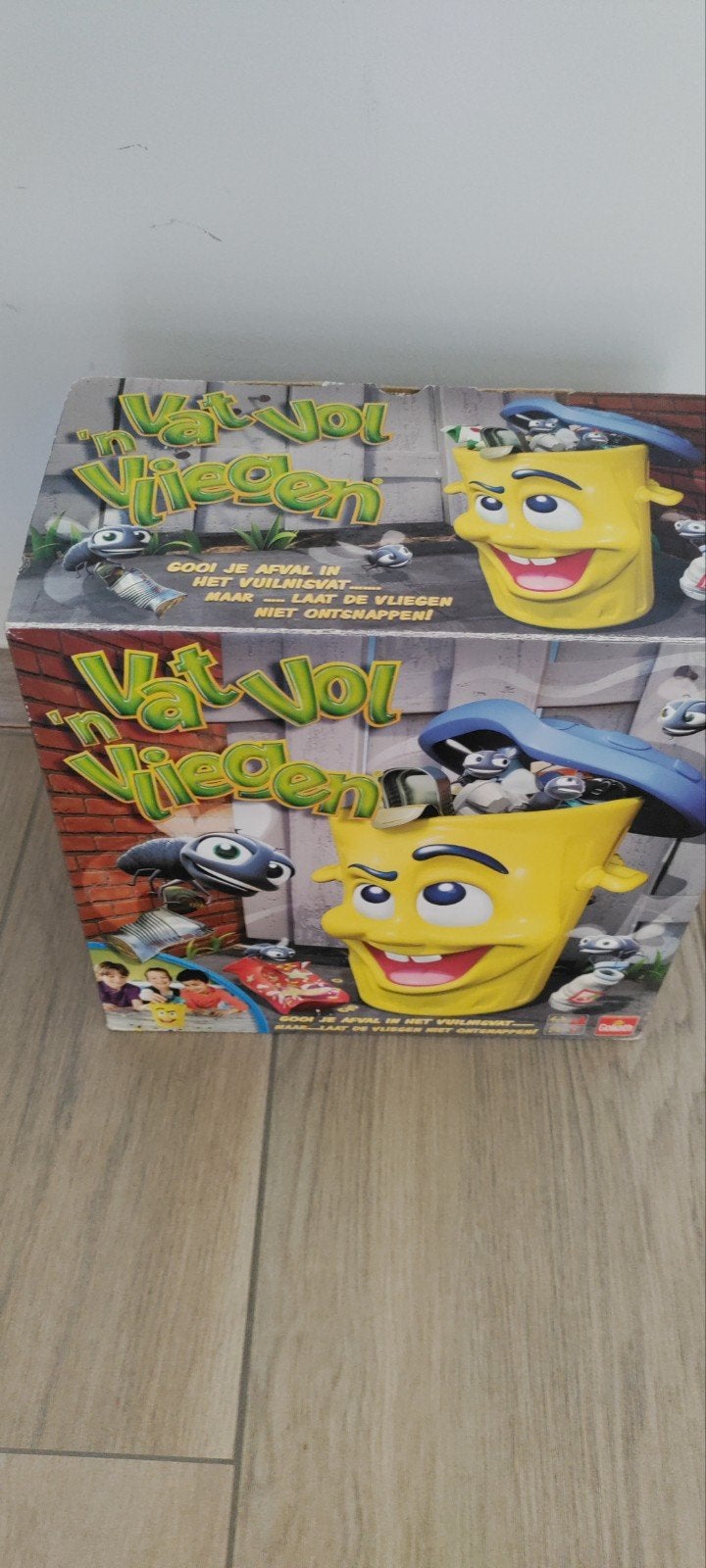Vat vol vliegen spel, Hobby en Vrije tijd, Gezelschapsspellen | Bordspellen, Een of twee spelers, Ophalen, Zo goed als nieuw, Goliath