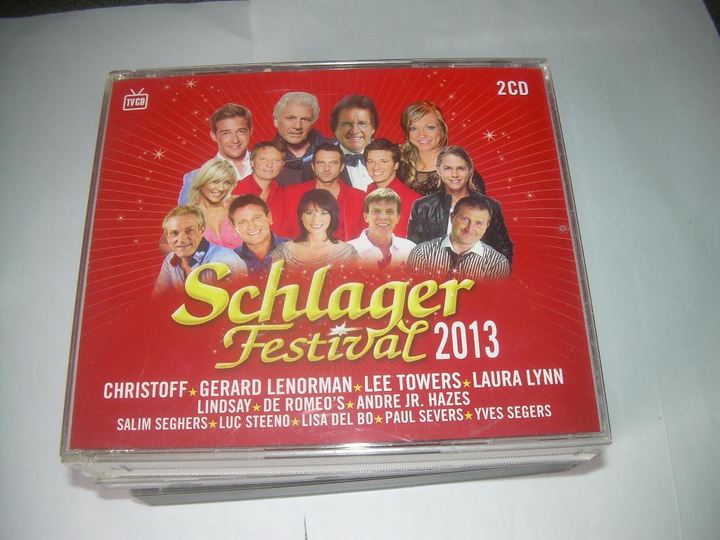 2 CD BOX - SCHLAGER FESTIVAL 2013, Ophalen of Verzenden, Zo goed als nieuw, Nederlandstalig, Boxset