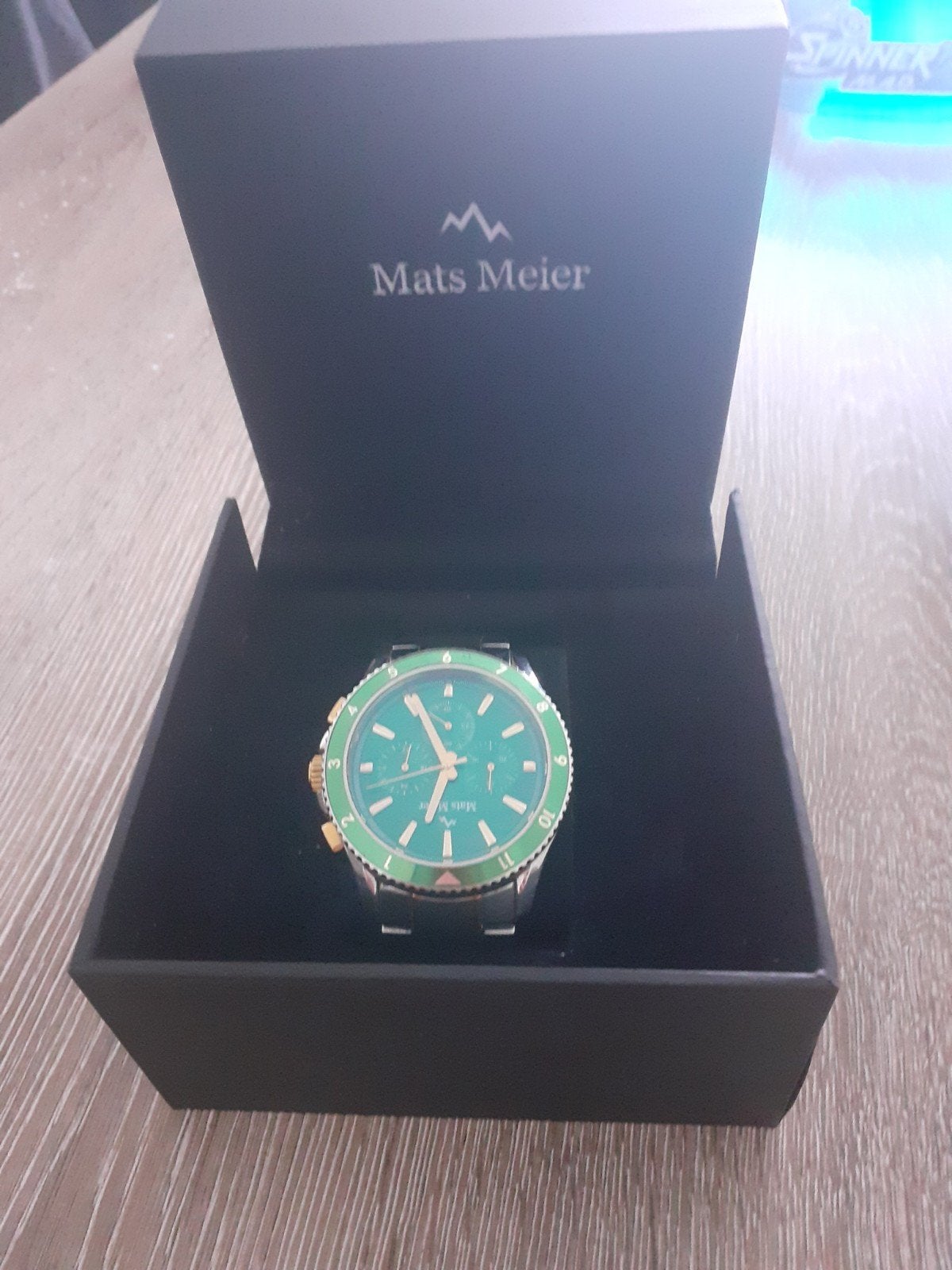 horloge  heren  Mats Meier, Overige materialen, Polshorloge, Overige materialen, Zo goed als nieuw