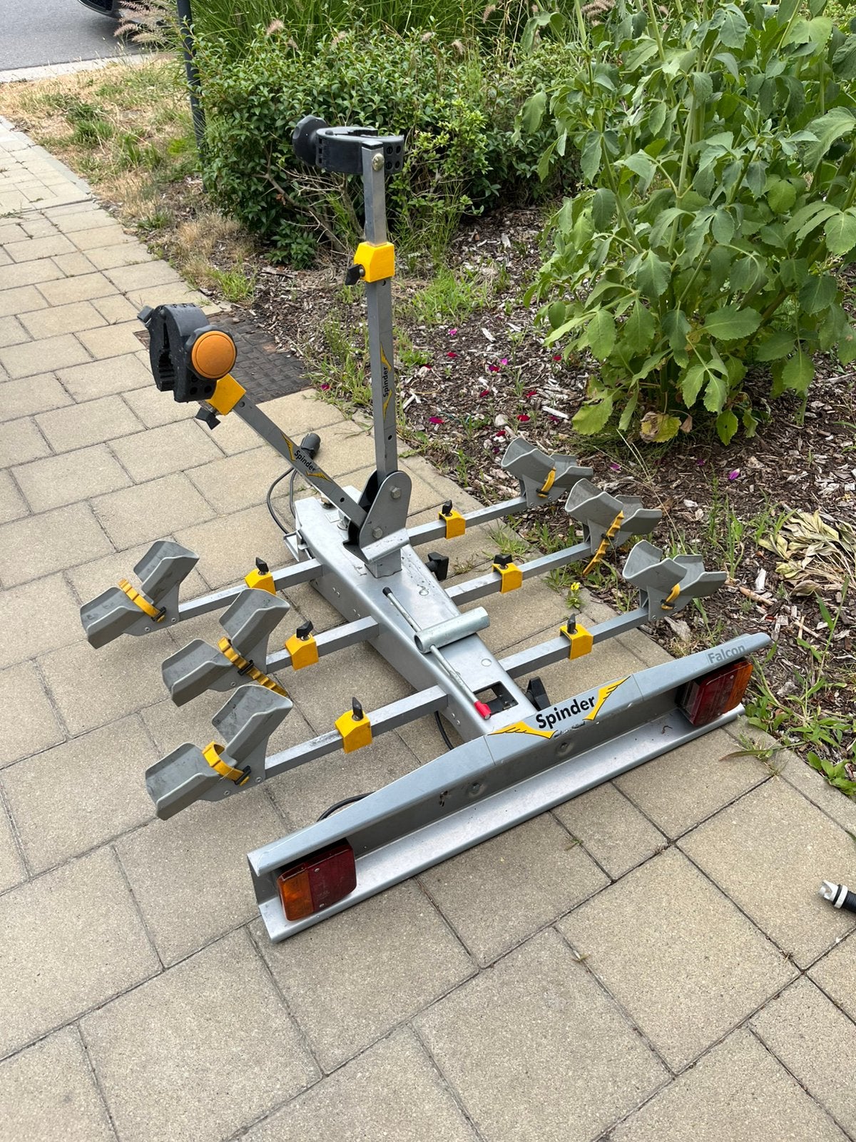 Fietsendrager/rek, Auto diversen, Ophalen, 3 fietsen of meer, Gebruikt, Fietsendrager-accessoire