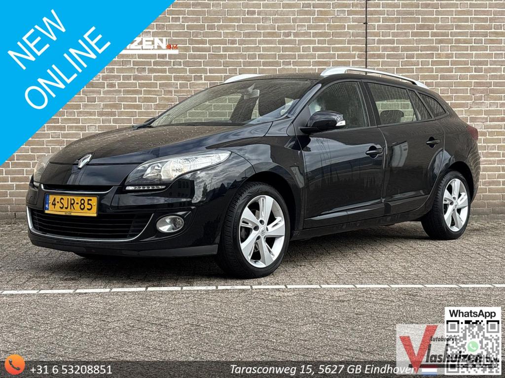 Renault Megane Estate 1.2 TCe Authentique | Climate | Cruise, Auto's, Renault, Zwart, Bedrijf, Mégane, Break