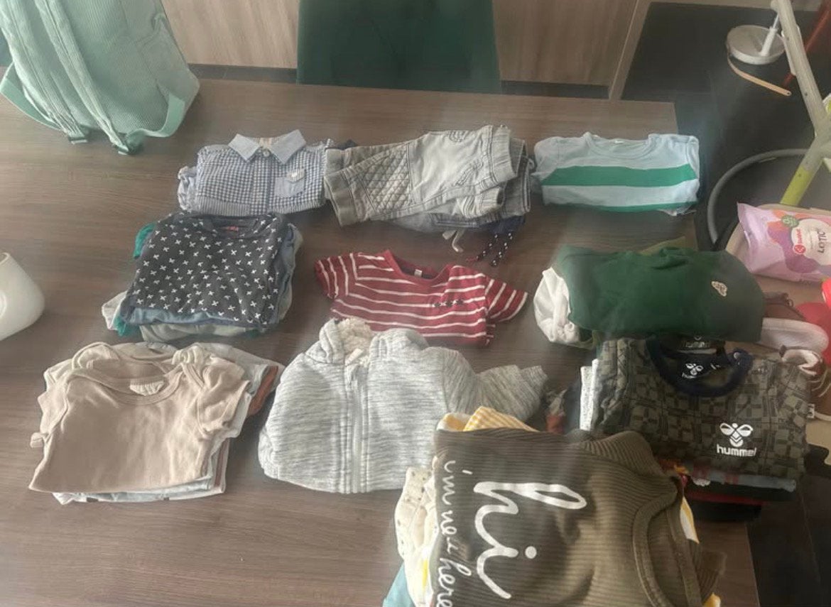 Kleding jongen maat 62, Enfants & Bébés, Vêtements de bébé | Packs de vêtements pour bébés, Comme neuf, Taille 62, Enlèvement