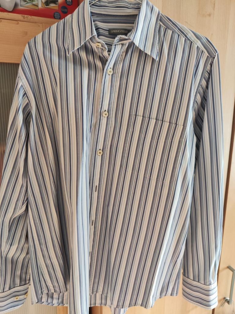 Chemise Springfield M, Enlèvement, Porté, SPRINGFIELD., Tour de cou 39/40 (M)