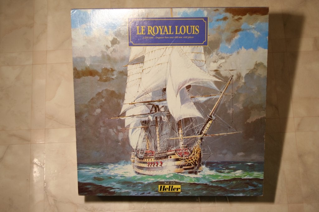 Heller 80849 1/200 bouwdoos zeilschip Le Royal Louis, Ophalen of Verzenden, Zo goed als nieuw, 1:50 tot 1:200, Heller