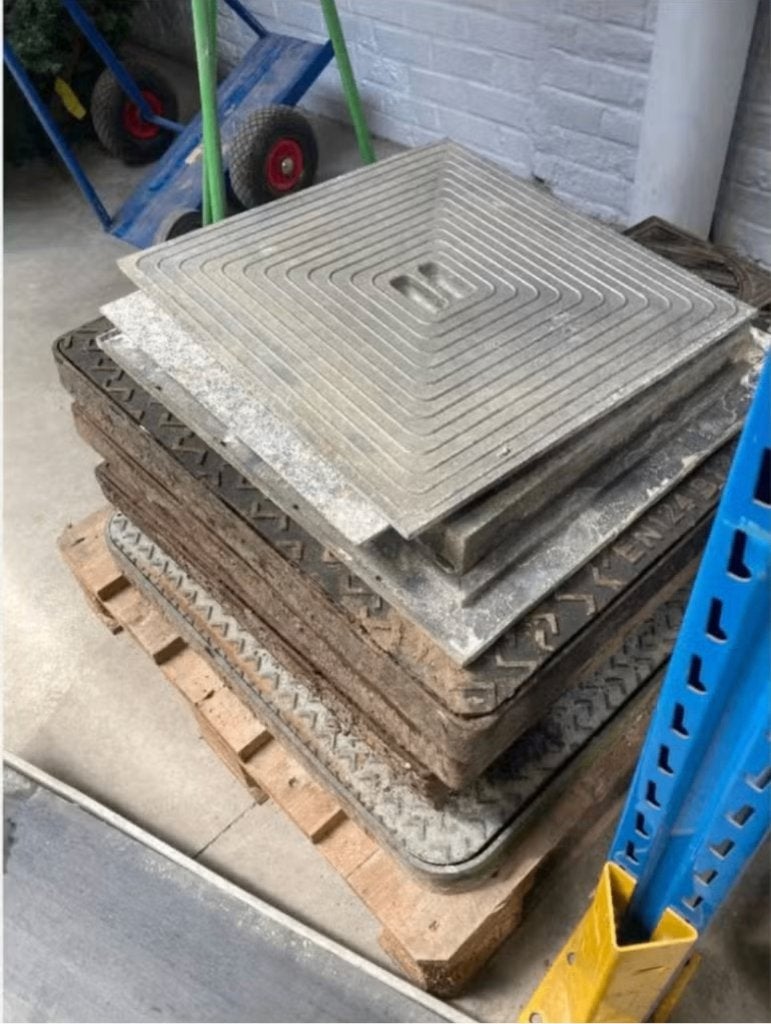 putdeksel / putdeksels uit te kiezen, Doe-het-zelf en Bouw, Ophalen, Gebruikt