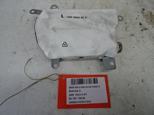 AIRBAG PORTE AVANT GAUCHE BMW 5 serie (E60) (601190501C), Autos : Pièces & Accessoires, Utilisé, BMW
