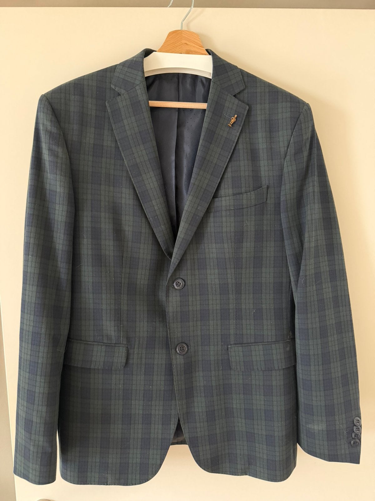 Herenkostuum Marcel, Ophalen, Zo goed als nieuw, Maat 48/50 (M), Blauw