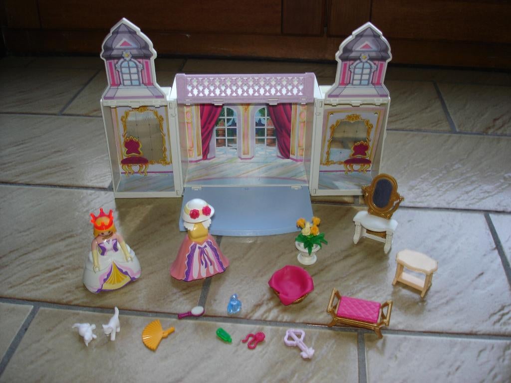 Playmobil meeneem prinsessenkasteel, Kinderen en Baby's, Ophalen of Verzenden, Zo goed als nieuw, Complete set