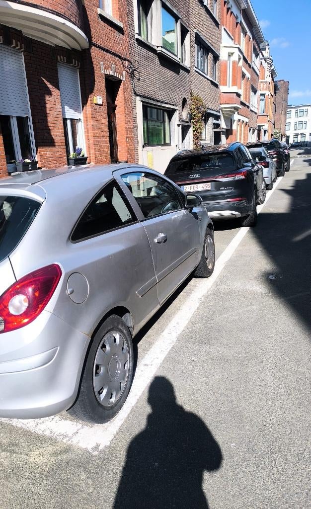 Opel Corsa 1.2 Benzine – 2007 – Keuring tot 12/2026. €1500, Autos, Argent ou Gris, Achat, Boîte manuelle, Noir