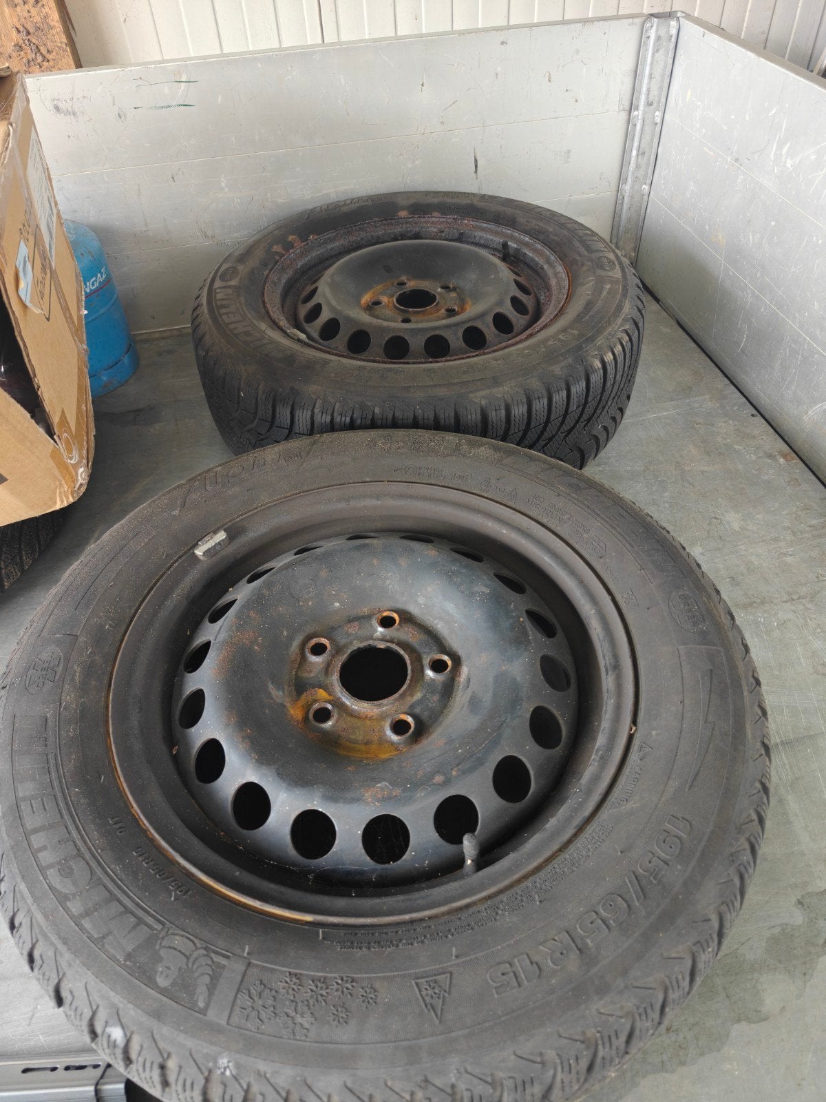 pneu d'hiver 195/65R15, Enlèvement, Utilisé