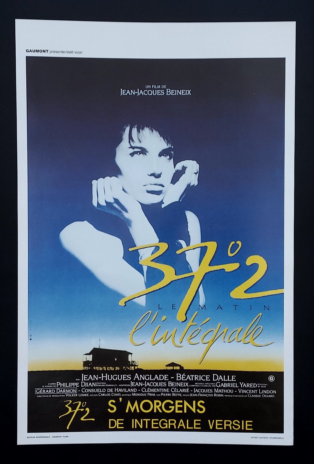 Affiche 37°2 le matin - BÉATRICE DALLE, Enlèvement ou Envoi