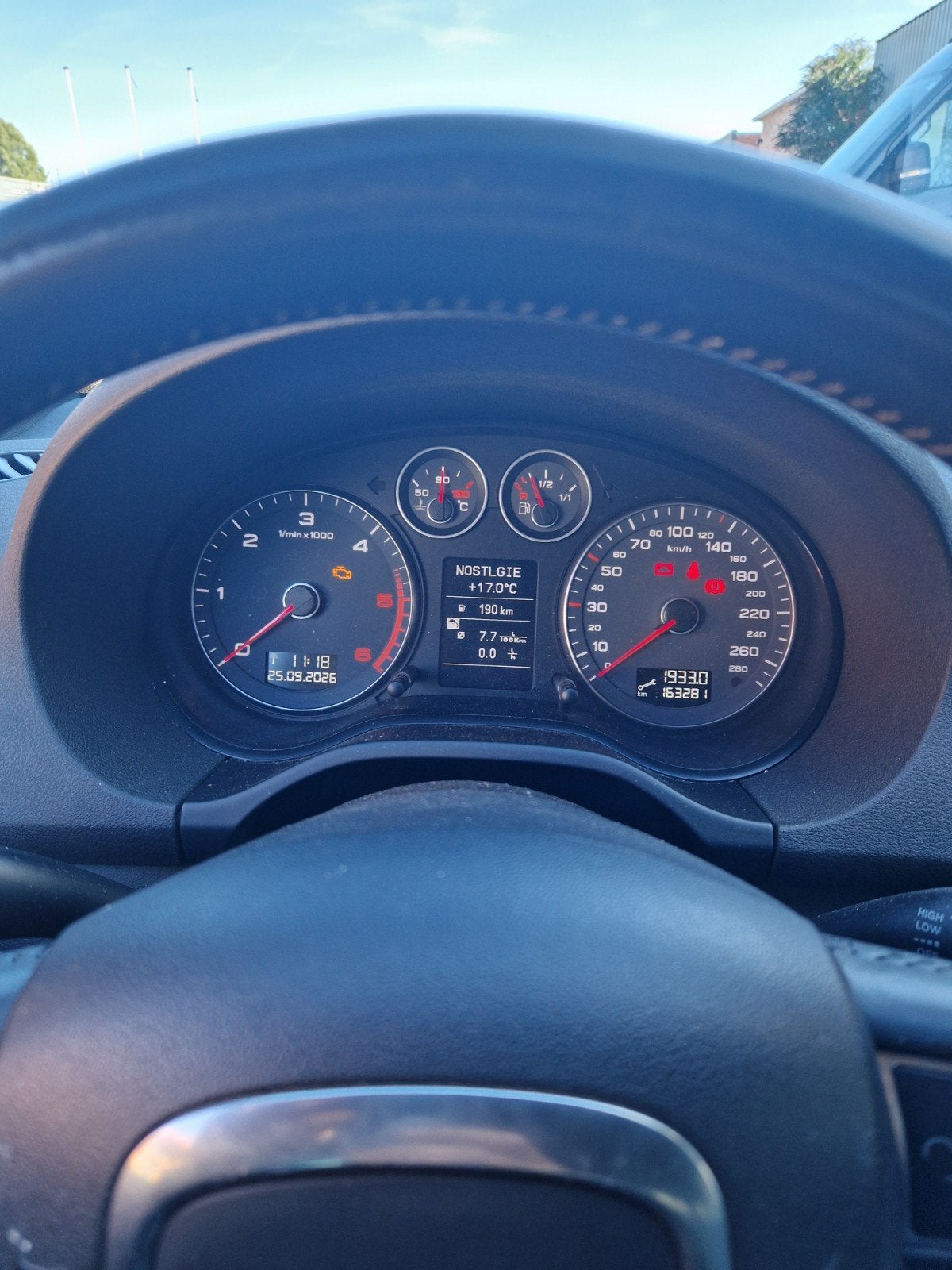 Audi A3 1,6 dB, Cuir, Euro 5, Boîte manuelle, Noir