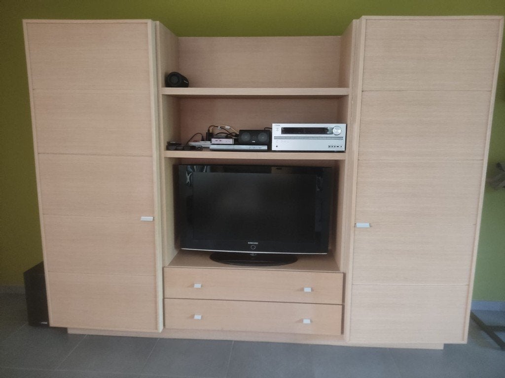 TV meubel, Huis en Inrichting, Kasten |Televisiemeubels, Ophalen, Gebruikt, 200 cm of meer, Modern / Scandinavisch geïnspireerd TV meubel