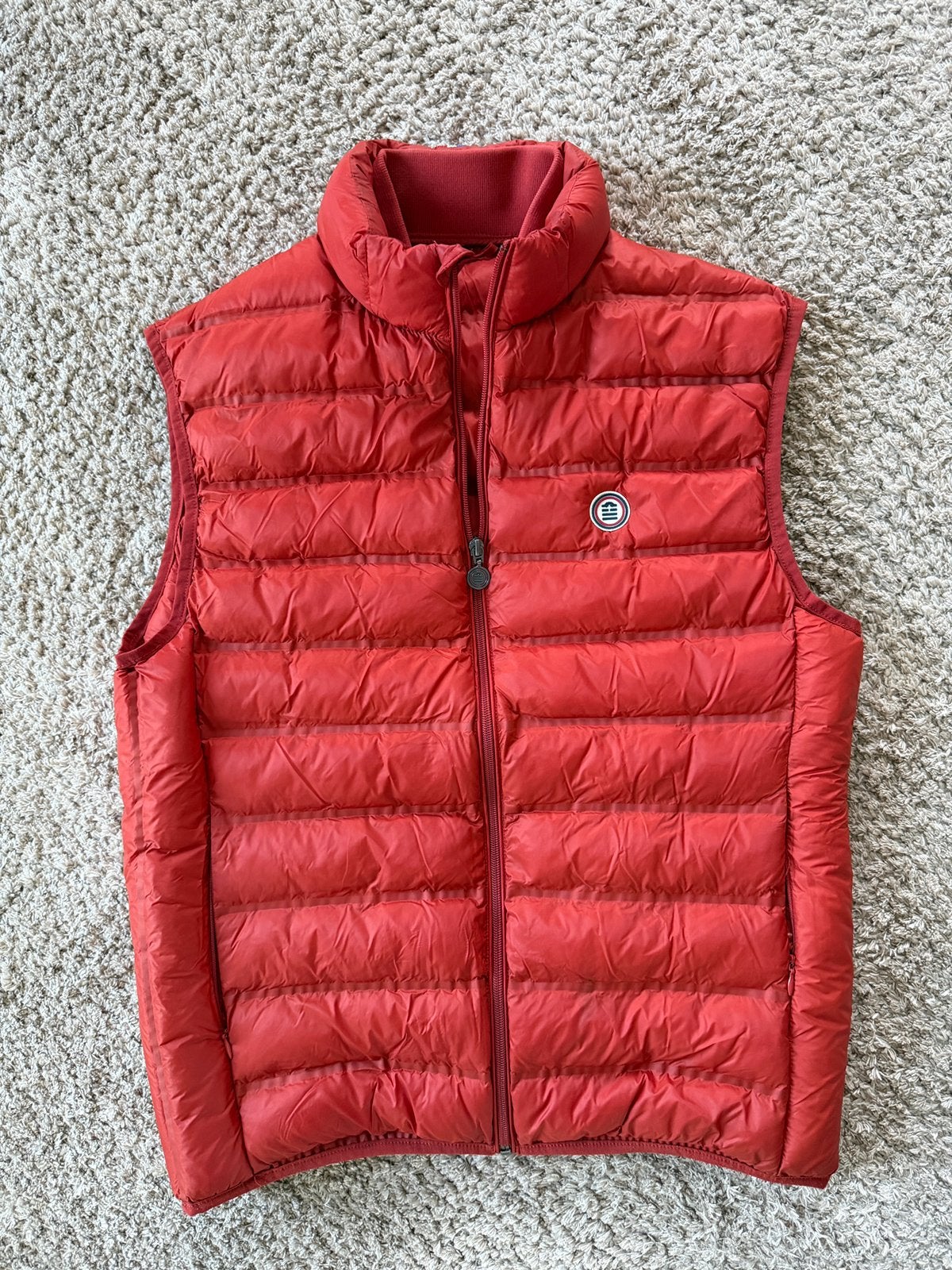 Bodywarmer Serge Blanco oranje L, Ophalen, Zo goed als nieuw, Maat 52/54 (L), Oranje