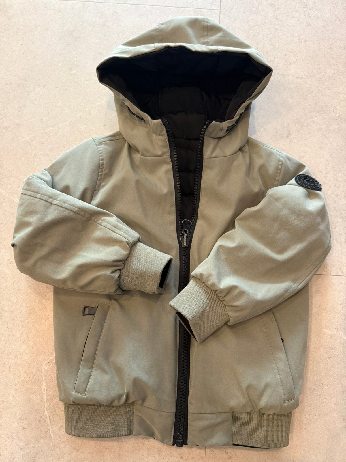 Winterjas kind, Ophalen, Gedragen, Meerkleurig