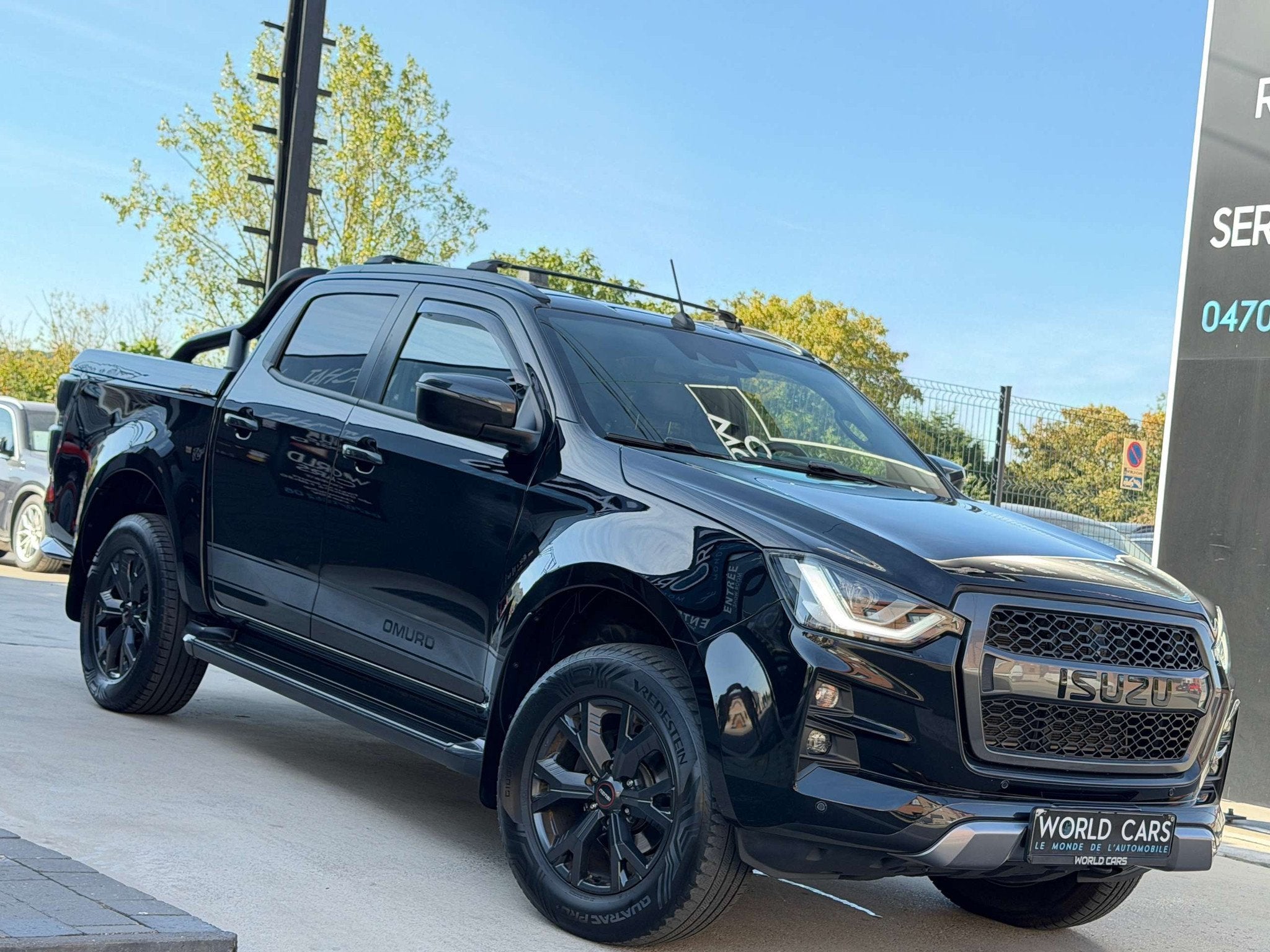 Isuzu D-max 1.9 Turbo D 4WD Omuro AdBlue - FULL BLACK - ACC, Achat, Entreprise, Noir, 120 kW
