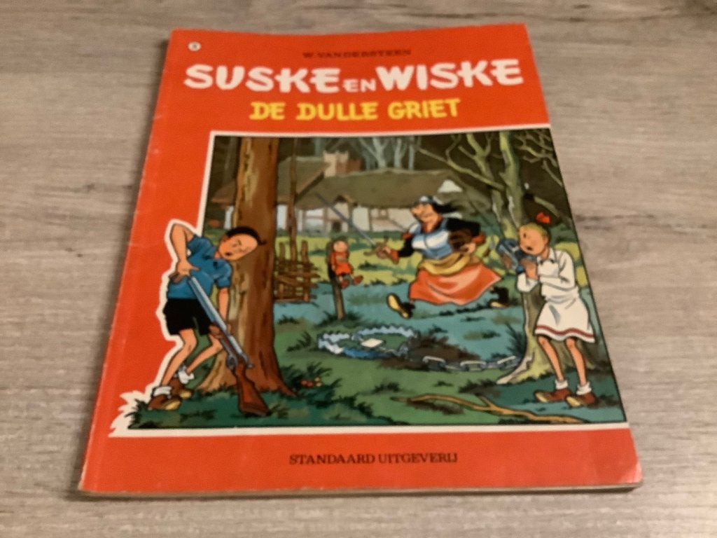 Suske en Wiske strip: De dulle griet (1971), Boeken, Stripverhalen, Gelezen, Willy Vandersteen, Eén stripboek, Ophalen of Verzenden