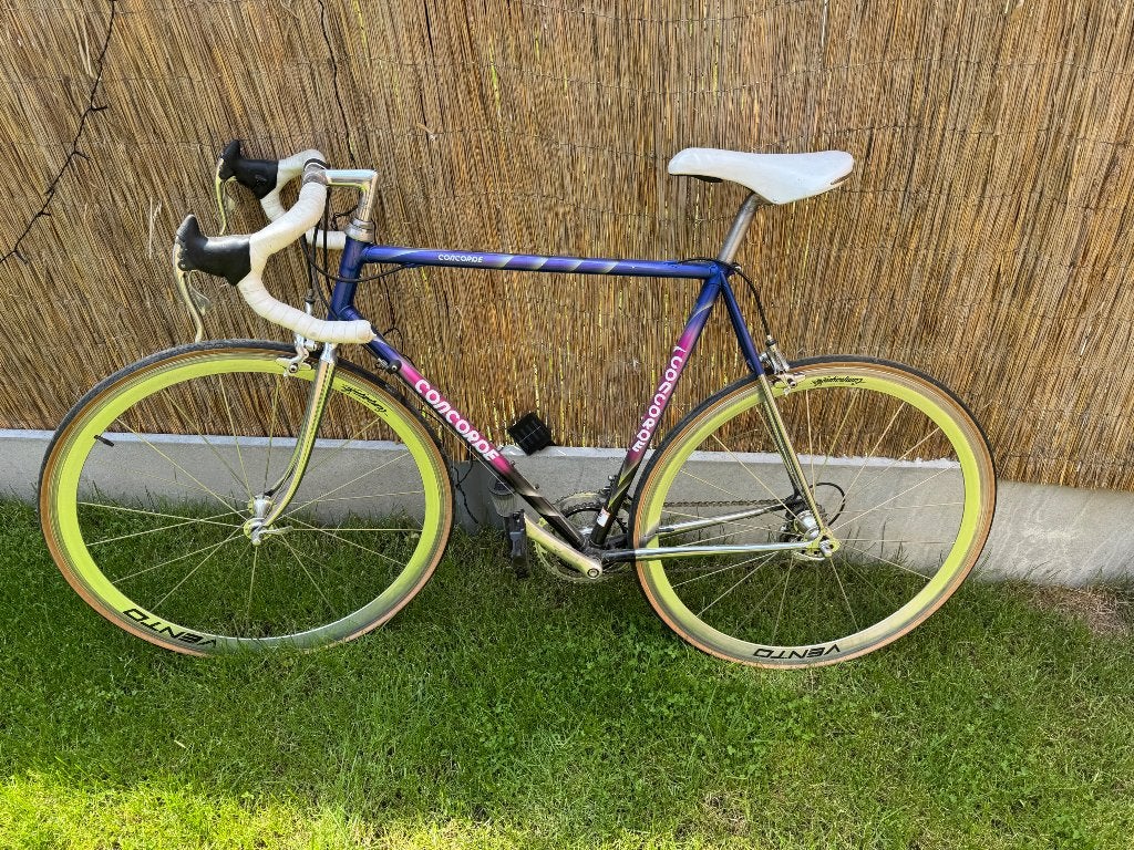 Vintage racefiets, Autres marques, Frein sur jante, 57 à 61 cm, Acier