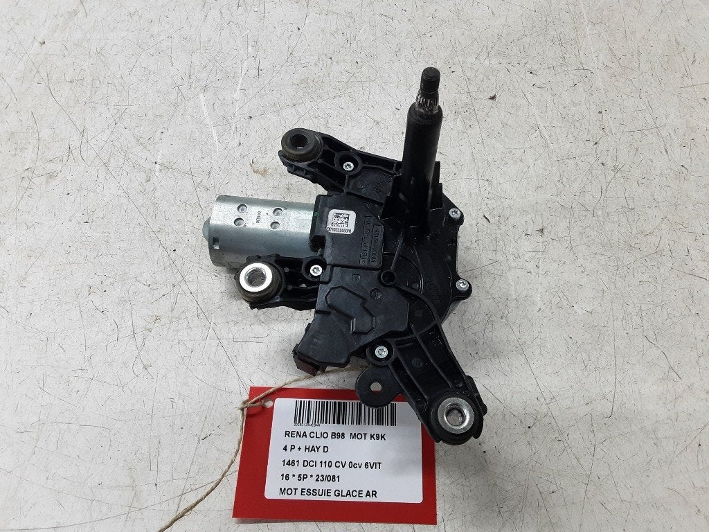 MOTEUR ESSUIE-GLACE ARRIÈRE Clio IV (5R) (287105483R), Autos : Pièces & Accessoires, Renault, Mevr. I. Hauben, Utilisé, Rue de l'Espoir 34 34
4030  GRIVEGNÉE, BE