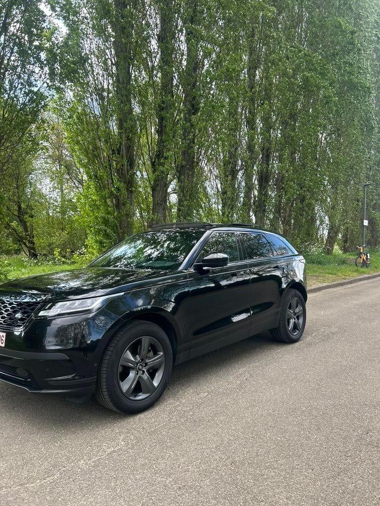 Zwarte Range Rover Velar 4x4, Auto's, Automaat, Zwart, Range Rover Velar, Zwart