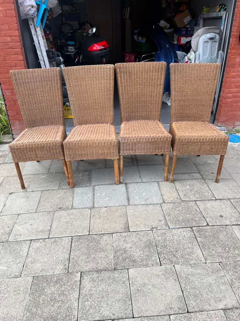 Terrasstoelen, Tuin en Terras, Tuinstoelen, Ophalen, Gebruikt, Teakhout