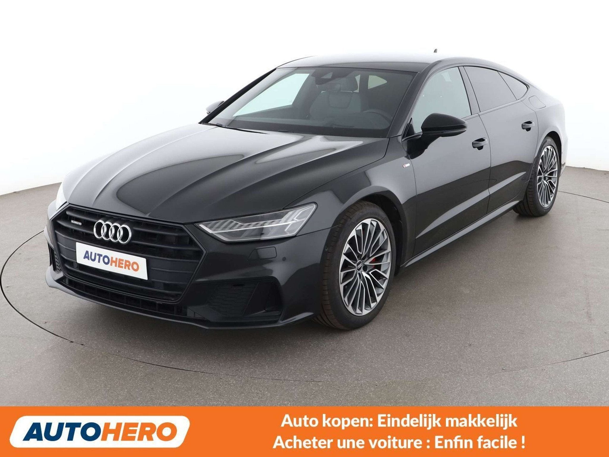 Audi A7 55 TFSIe quattro (bj 2021, automaat), Auto's, 4 zetels, Gebruikt, Euro 6, 1984 cc