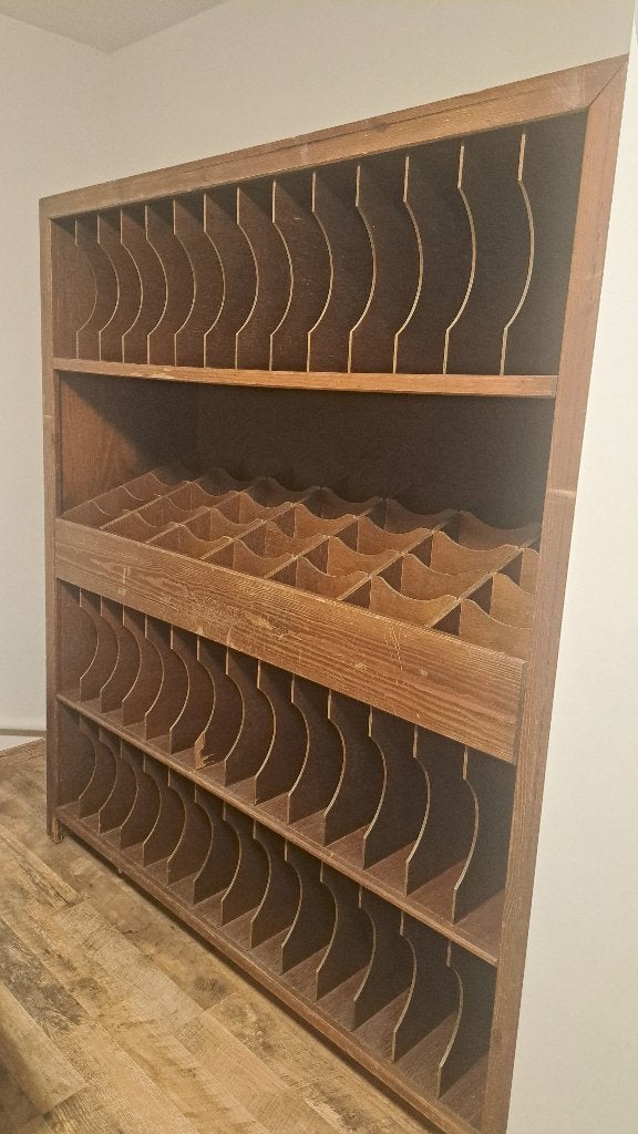 Oude platenkist voor LP/EP/SP, Ophalen, Gebruikt