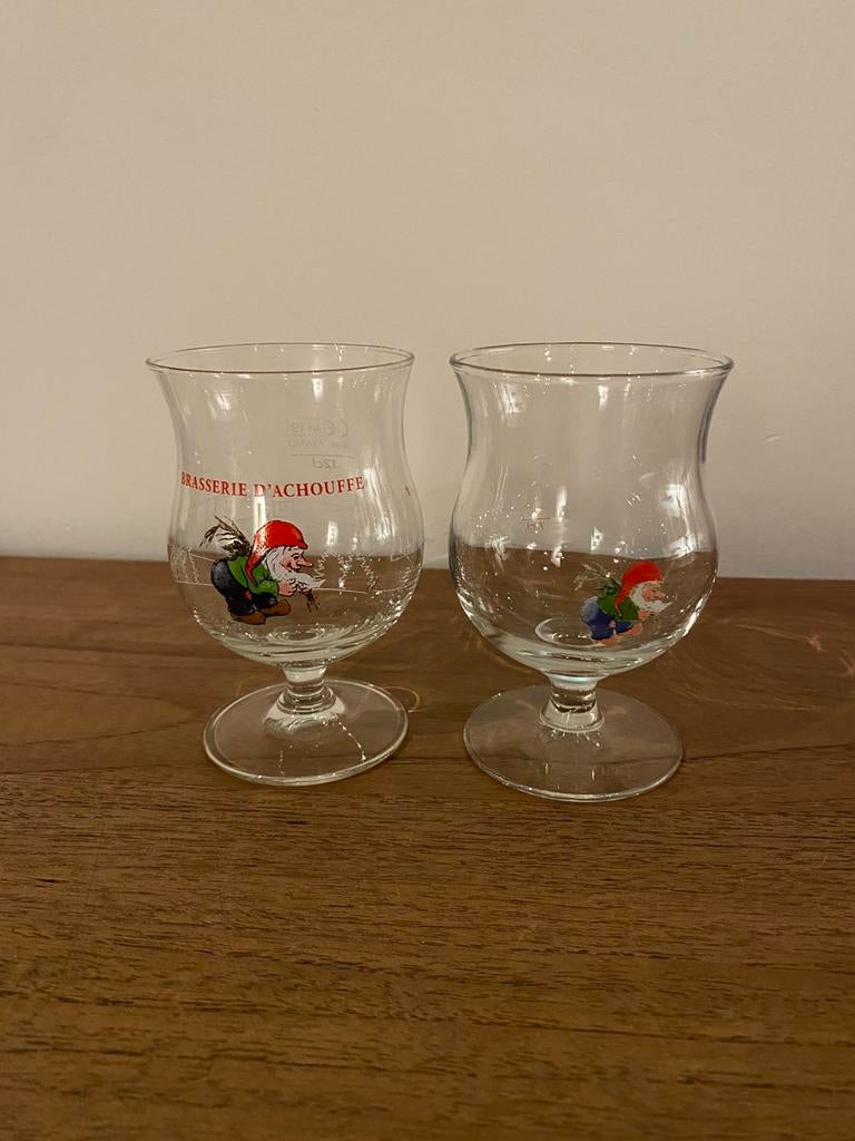 Exclusieve degustatieglazen La Chouffe, Ophalen, Zo goed als nieuw