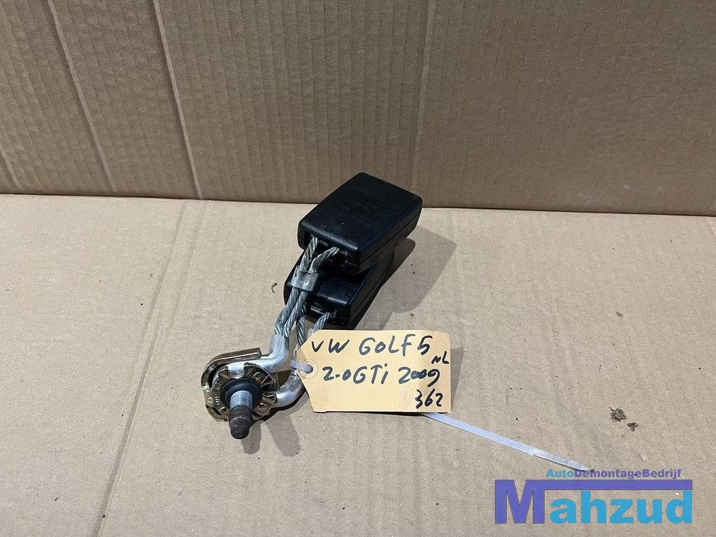 VW GOLF 5 dubbel Gordel sluiting klikker 2003-2009, Gebruikt, Volkswagen, Volkswagen AG, Vw@volkswagen.de