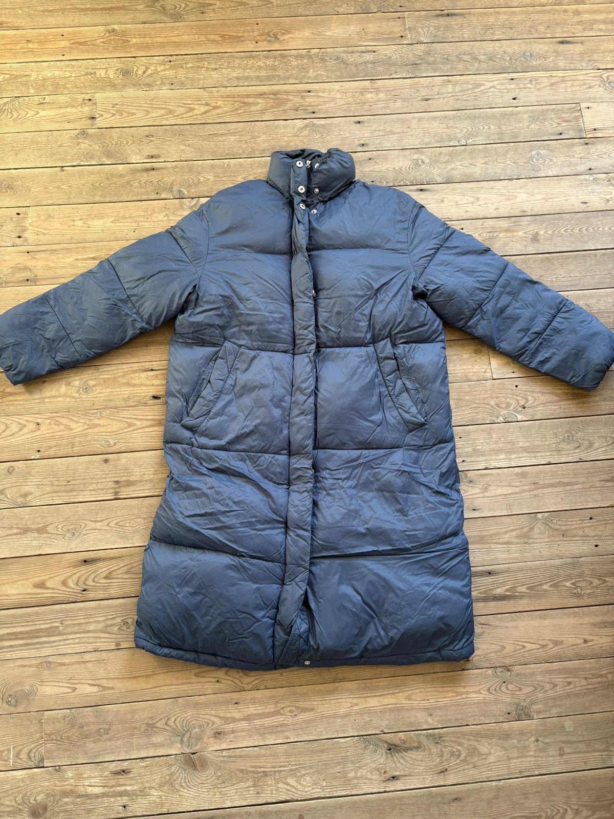 Blauwe jas Les Soeurs, Ophalen of Verzenden, Zo goed als nieuw, Maat 36 (S), Blauw