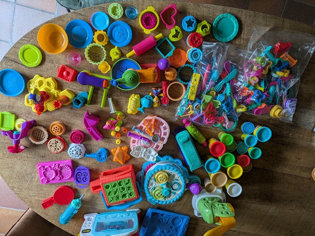 Play-Doh Plasticine speelklei kinderen, Kinderen en Baby's, Speelgoed | Educatief en Creatief, Gebruikt, Knutselen, Ophalen of Verzenden