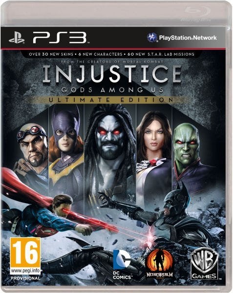 Injustice Gods Among Us Ultimate Edition, Consoles de jeu & Jeux vidéo, Enlèvement ou Envoi, 1 joueur, Combat, Comme neuf