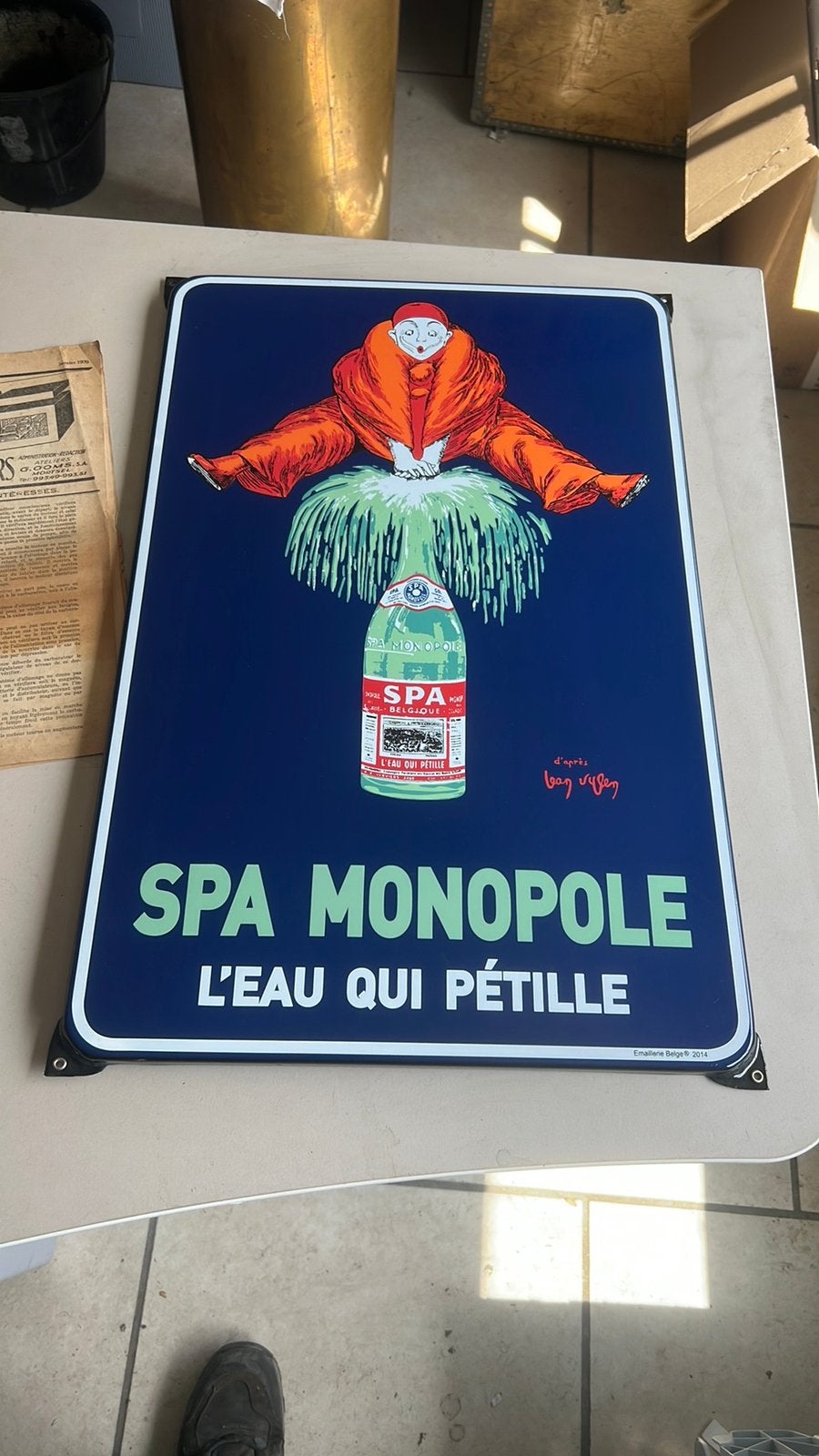 Spa en émail 2014, Collections, Enlèvement ou Envoi, Comme neuf