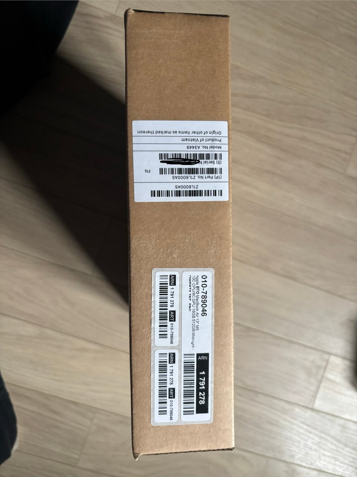 Apple MacBook Air M5 2026 13,6 16GB 512GB Midnight Nieuw, 13 inch, 512 GB, Nieuw, Ophalen of Verzenden