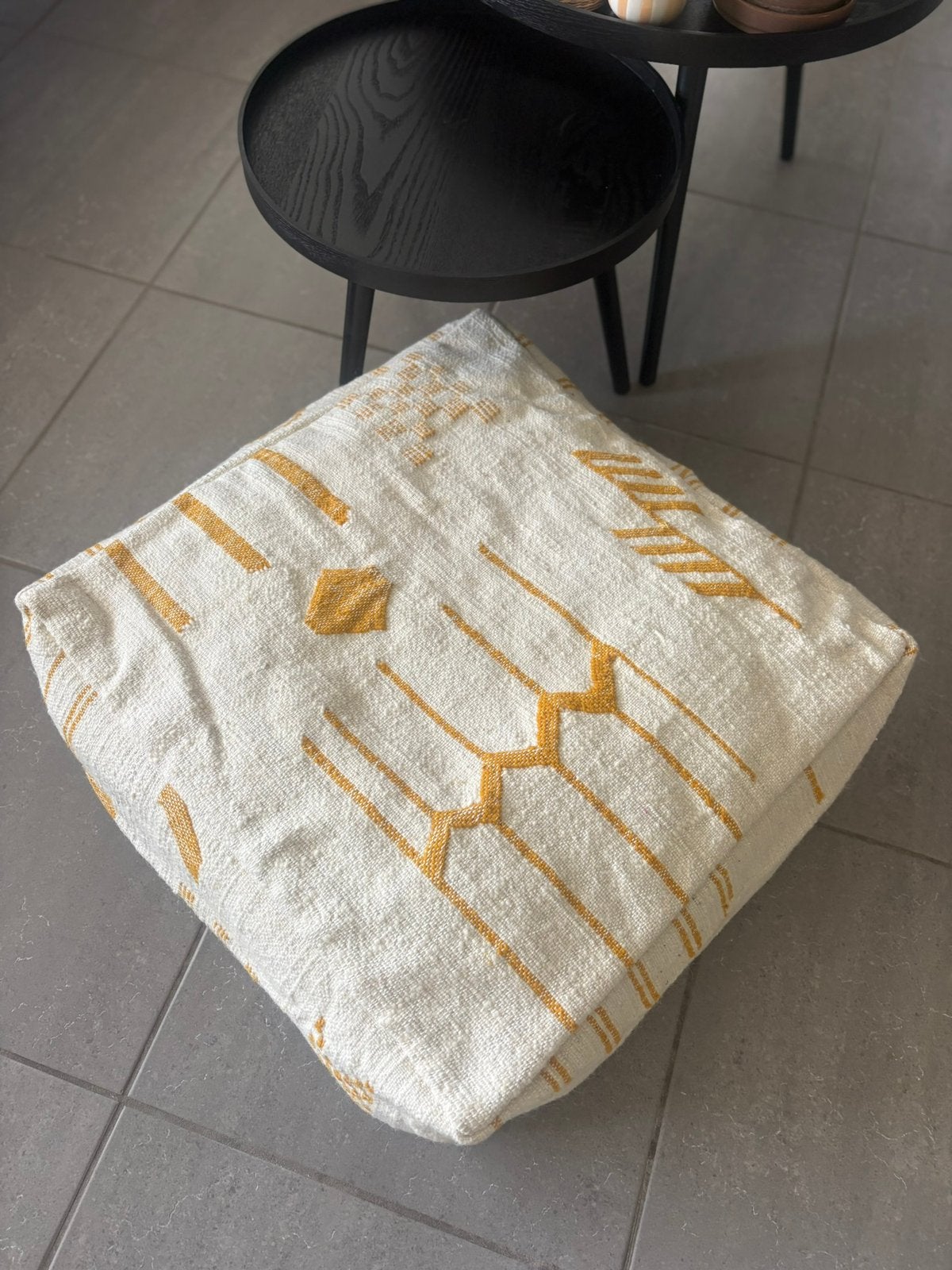 Authentieke berberpoef, Ophalen, Nieuw, Stof, 50 tot 75 cm