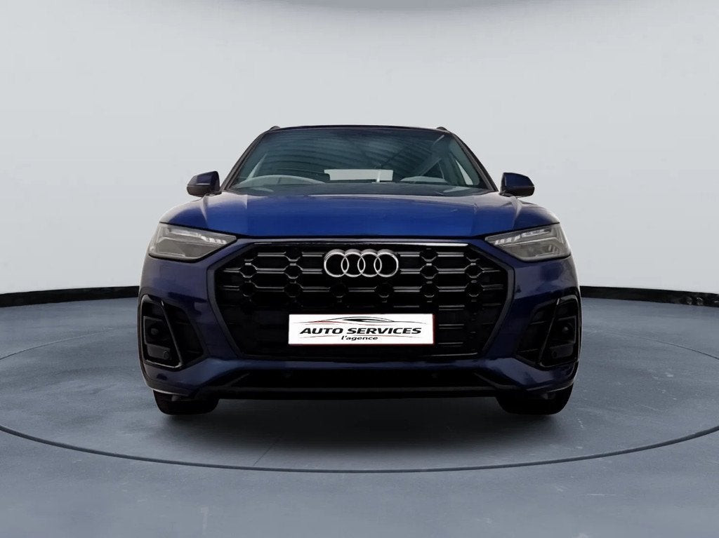Audi Q5 30 TDi Business Edition S line S tronic Garantie 12, Auto's, Audi, Gebruikt, 4 cilinders, Q5, Leder