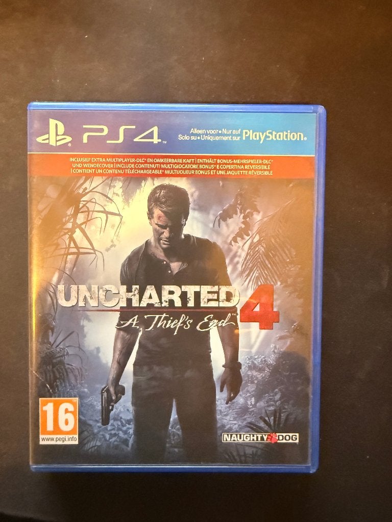 Uncharted 4: A Thief’s End – PS4, Games en Spelcomputers, 1 speler, Ophalen of Verzenden, Gebruikt, Avontuur en Actie