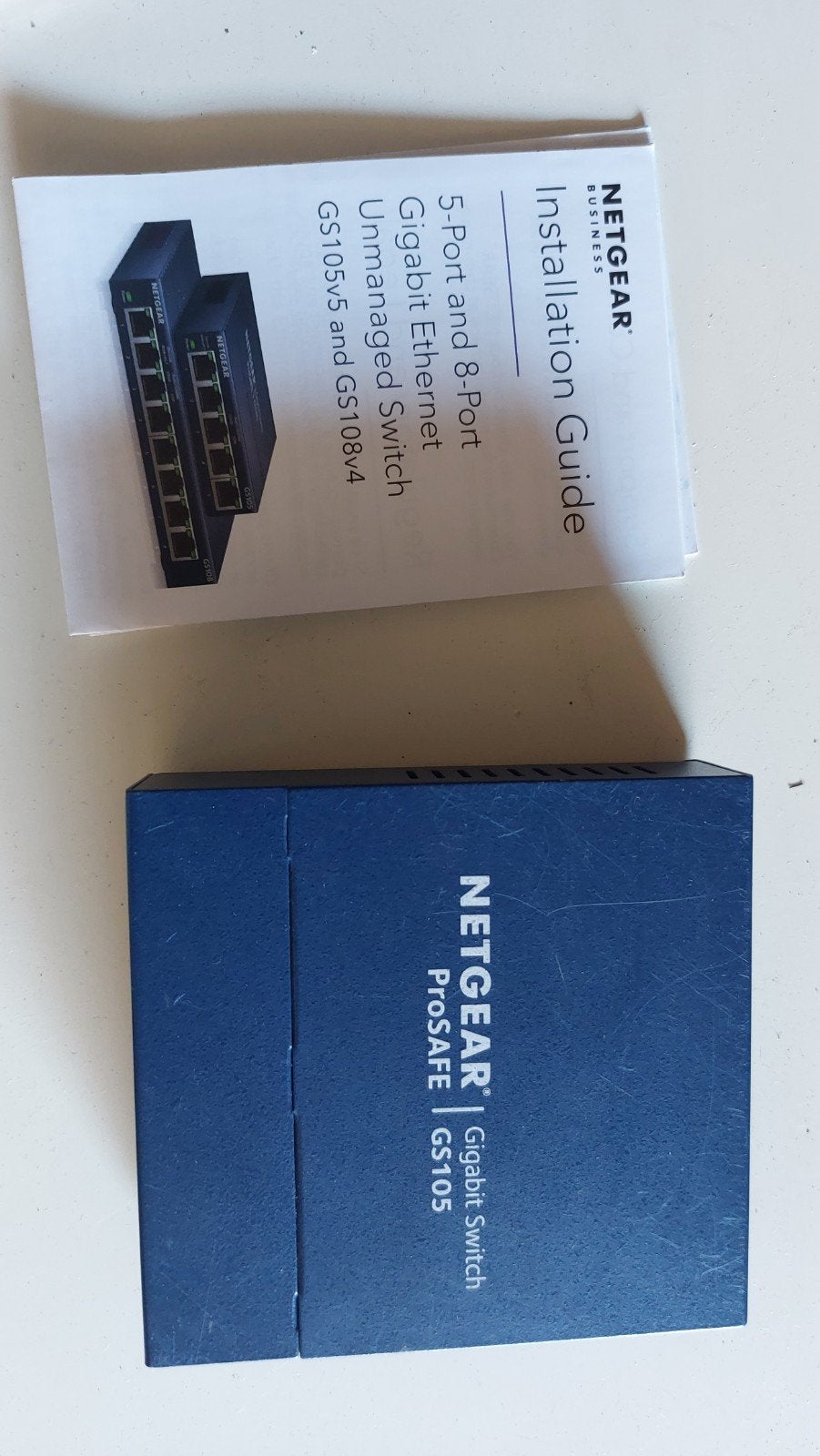 Netgear Gigabit switch GS105 NIEUW!, Computers en Software, Netwerk switches, Ophalen, Nieuw