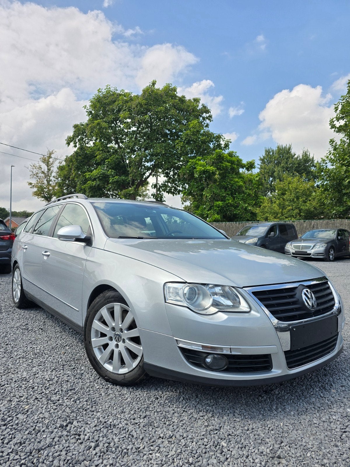 volkswagen passat Break 1.9Tdi/Navi-Pdc-Cruis/Trekhaak, Auto's, Voorwielaandrijving, Bedrijf, Euro 4, Zilver of Grijs