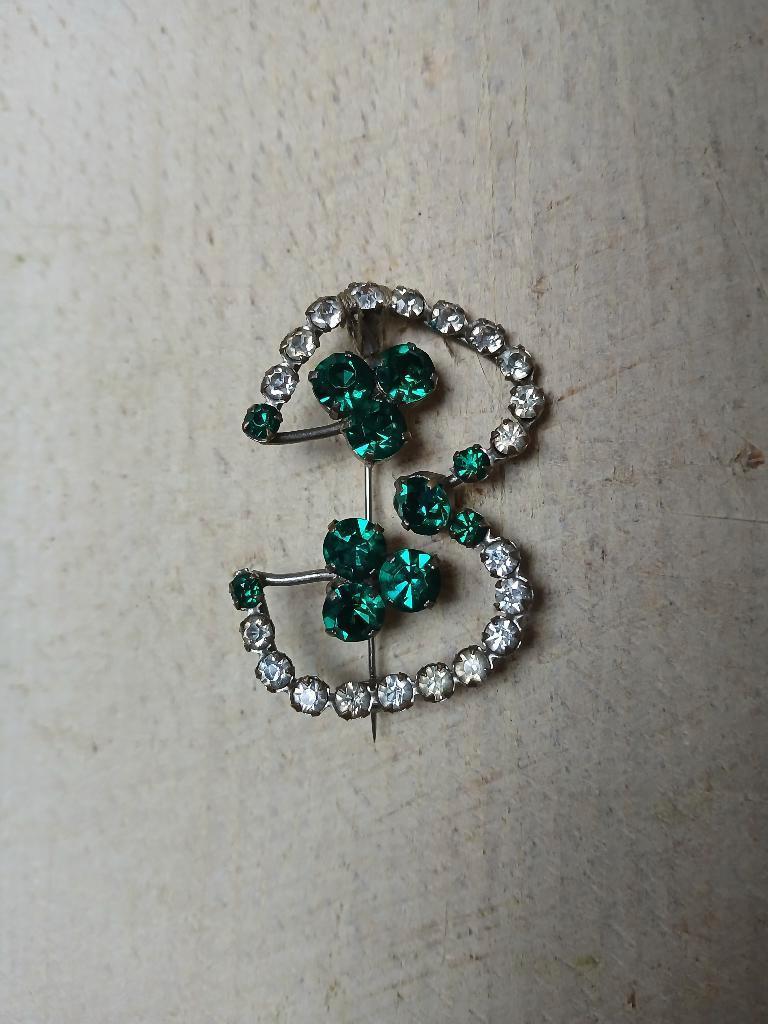 Vintage broche, Ophalen of Verzenden, Gebruikt, 4 tot 7 cm