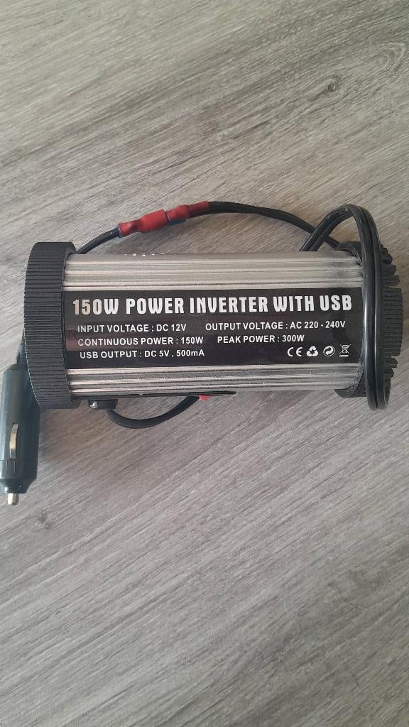 Inverter / Omvormer 150W 12volt, Ophalen, Gebruikt