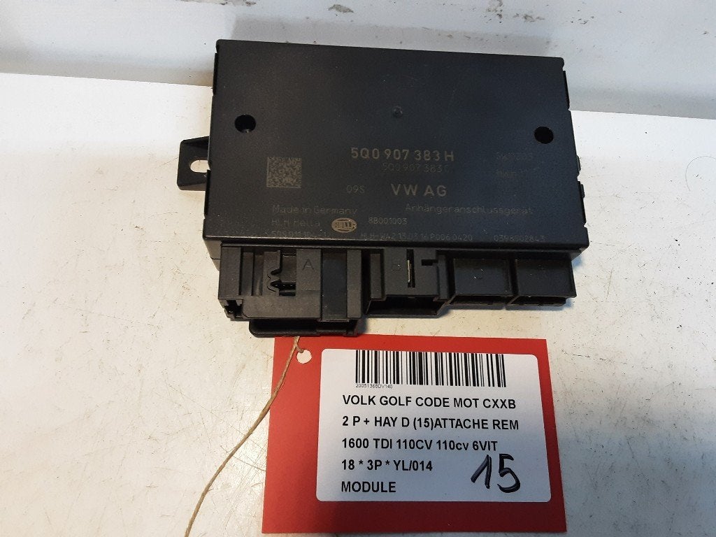 UNITE ELECTRONIQUE Volkswagen Golf VII (AUA) (5Q0907383H), Volkswagen, Mevr. I. Hauben, Utilisé, Rue de l'Espoir 34 34
4030  GRIVEGNÉE, BE